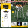 ARC Nonstick Paella Pan, Stainless Steel Burner and Stand Set,