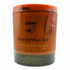 DOMANEL – Chocolate Restructuring Mask1000ml 33.5oz - Mascarilla Reestructurante (Chocolate)