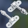 KOTARBAU® Gate Hinge Galvanised Thread M16 mm Adjustable with Screw-On
