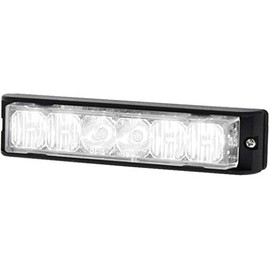 Strobes N' More E6 LED Lighthead - Professional-Grade 3W Emergency Warning Light with 21 Flash Patterns - Waterproof SAE-Rated - White