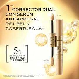 L'BEL Corrector Concentré – Corrector Líquido de Alta Cobertura y Duración (Créme-110)