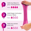 Slime Creator - Glow Base Rose Pink Glue - 180ml