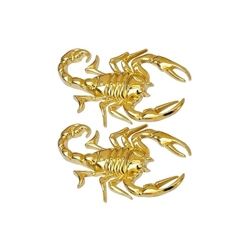 2 Pack Scorpion Sticker Car Decals 3D Funny Cool Metal