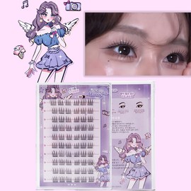 Sevenmoon 3-second untangling 3D false eyelash set 9-11mm, 1 piece, daily use / Sevenmoon 3초 풀 필요없는 3D인조 속눈썹 세트 9-11mm, 1개, 일상용