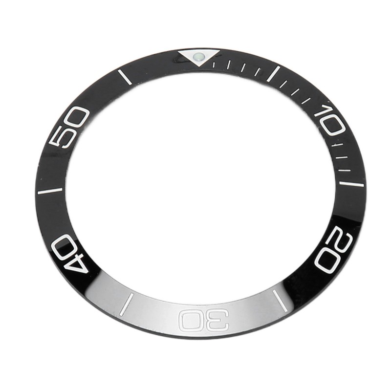 Ceramic Watch Bezel Ring Professional 38.6mm Watch Bezel Insert Replacement