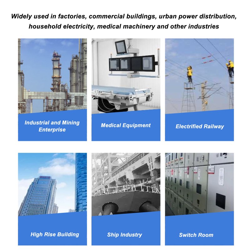Industrial AC Contactor 32A Strong Conductivity Permanent Magnet Anti Shake