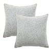 AGOKABA Boucle Throw Pillow Covers 18x18 Inch Set of 2