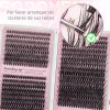 Kit De Extensión Para Pestañas Naturales 30d40d50d 8-16 Mm