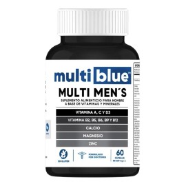 Multiblue Multivitaminas Men 60 Caps Sabor Sin Sabor