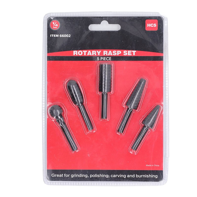 Mrisata Die Grinder Bits Carving Burr Bits 5pcs Burr Set
