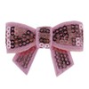 QingHan Little Girls' Paillette Sequin Hair Bow 1.8" With Alligator