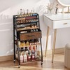 Housolution 3 Tier Rolling Cart with Drawer, Utility Cart with