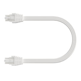 LAGOM 12-Inch Linking Cord Under Cabinet Light, White, LC0112WH