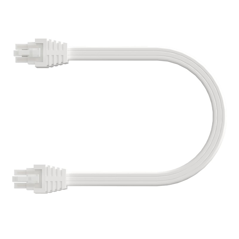 LAGOM 12-Inch Linking Cord Under Cabinet Light, White, LC0112WH
