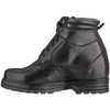 Calden Men's Invisible Height Increasing Elevator Shoes - Black Leather