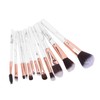 12pcs Portable Makeup Brush Set Eye Shadow Concealer Blusher Brush