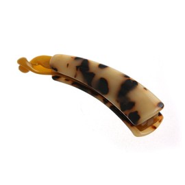 VingTAINE H-536 Tortoise Shell Style Banana Clip, Small, Simple, Hair Clip, Hair Accessory