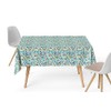 Martina Home Olena Blue Resin Tablecloth 240 x 140 cm