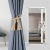 Fenghuangwu Curtain Tiebacks Handmade Decorative Curtain Holdbacks Rope with Tassel