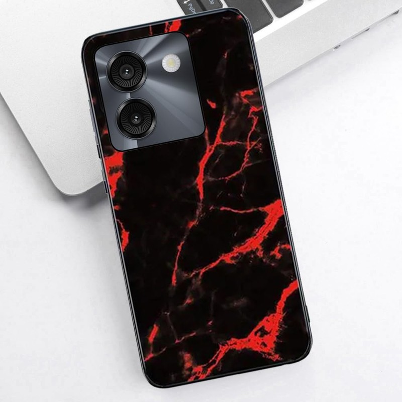 for AirVoice S67 C67 Case with Screen Protector, Marble Design