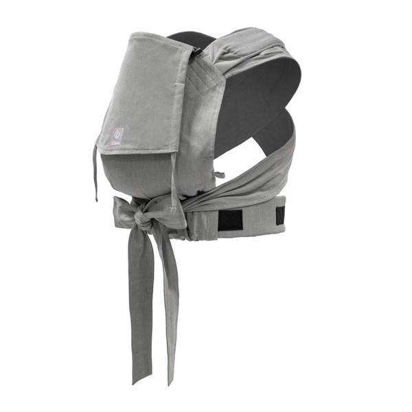 Stokke Limas Carrier, Grey Melange - Newborn Half-Buckle Baby Carrier