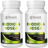 Nowek Rhodiola Rosea 60 Cápsulas Suplemento Alimenticio Ingredientes Naturales No