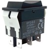 1-Pack HY12-9-3 Rocker Switch – DPDT 6-Pin 20A 125/250V (ON-Off-ON)
