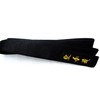 Karate Black Belt SATIN (MATSUMOTO) Embroidery in Japanese 300cm Kempo
