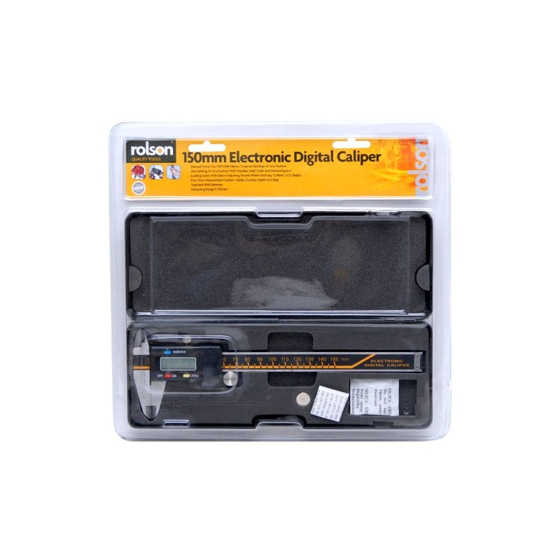Rolson 50939 150 mm Digital Vernier Caliper