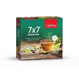 P.Jentschura 7x7 Kräutertee Bio - 50 Beutel, (50x1,75 Gramm) 87,5 Gramm (DE-ÖKO-064)