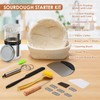 Soudough bread baking supplies, Upoomart Banneton Bread Proofing Basket Set