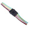 1 Set Waterproof Connectors, 6 Pin Waterproof Cable Connector, 6