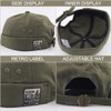 Cozyan Cotton Docker Cap Men Women Sailor Hat Harbour Hat