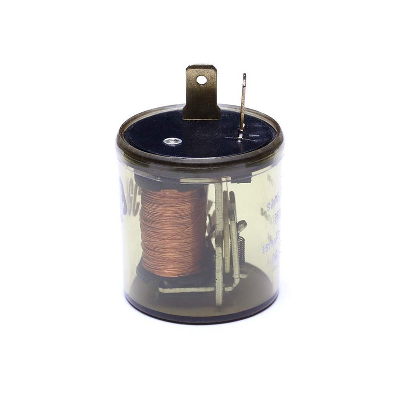 2-Pin Electronic LED Flasher Relay，RDBS 12V LED Heavy Duty 2