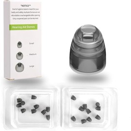 ZarEpchristlonyx Hearing Aid Domes for Phonak Replacements,Phonak Hearing Aid Domes,Hearing Aids Domes for Phonak,20 pcs Phonak Vented 4.0 Hearing Aid Domes Phonak Hearing aid Accessories (xs)