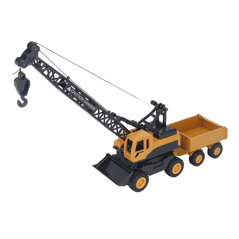 Crane Truck Toy 1:55 Strong Alloy Plastic Hand Eye Coordination