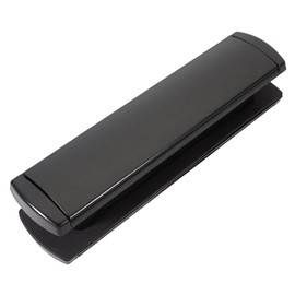 12" Letterplate Door Letterbox UPVC Wood Omega Premium Sprung Heavy Duty 40-80 - Black