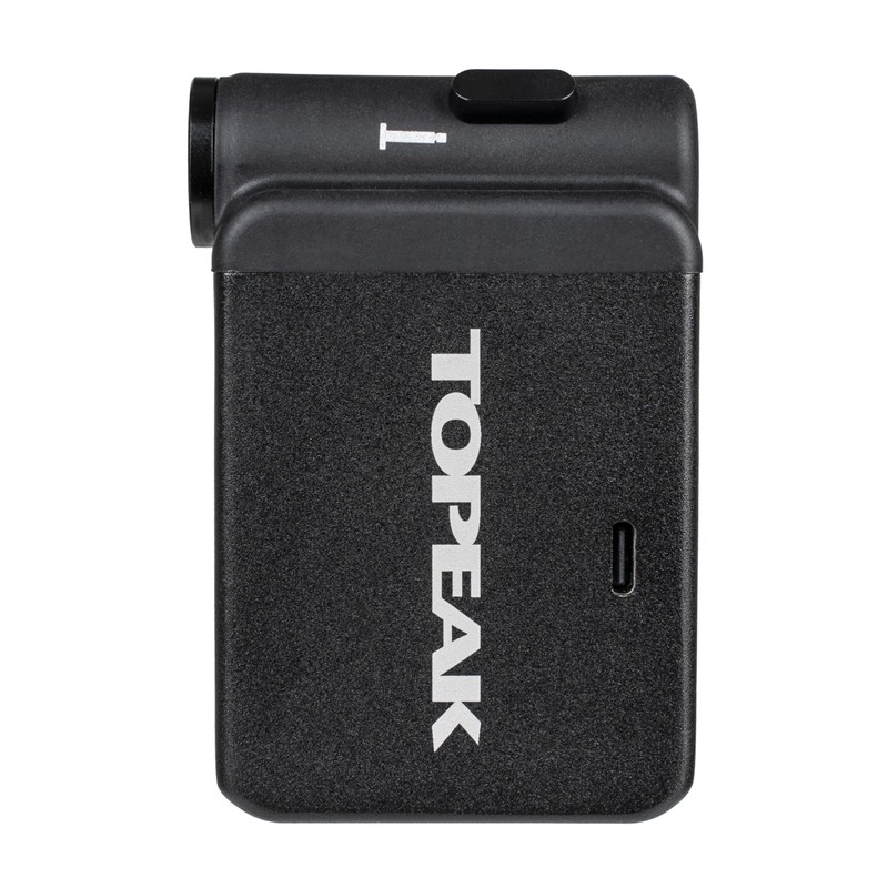 Topeak E-Booster - Pompa elettrica digitale con manometro digitale, per