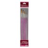 Creative Inspirations Dura-HandleArtist Paint Brushes Long Solid Resin Handle Resists