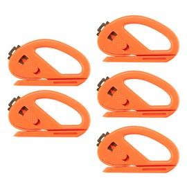 EZAUTOWRAP 5X Snitty Safety Cutter Vinyl Graphic Car Wrap Cutting Tool Application Knife for Carbon Fiber Gloss Chrome Matte Colors