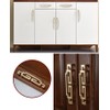 5pcs 128mm Handles for Chest of Drawers Gold, Pull Handles