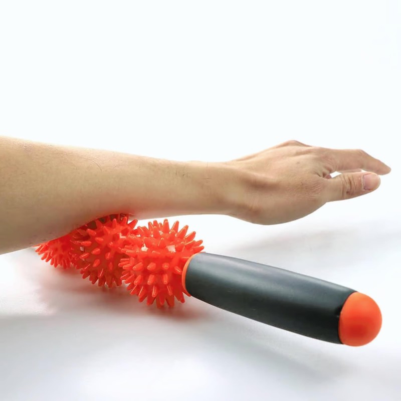 Tiger Tail Pressure Point Muscle Roller Massage Stick, The Spiky