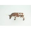 Collectible Wildlife Gifts Texas Longhorn Bull Toy, Realistic Hand Painted