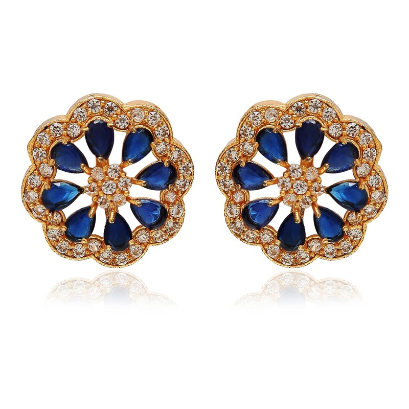 I Jewels Juego de gargantilla de perlas de Bollywood chapado