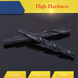 Blacksmiths Drill Bit MASO 13.5 mm Blacksmith Reduced Shank HSS Drill Bit for Aluminium, Steel, Wood, Plastic, Non-Ferrous ect