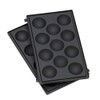 WMF Lono Snack Master Zubehör, Muffin Platten-Set, Cupcake maker, 2