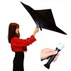 Reverse Durable Umbrella, Windproof and Reversible Double-Layer Inverted Umbrella for