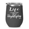 ODTGIFTS Funny Weightlifter Wine Glass Life Is Better With Weightlifting