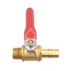 Joywayus Brass Ball Valve 1/4" NPT Male x 1/4“ Hose