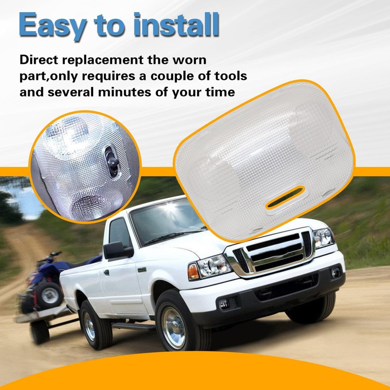 AOUTTUOA Map Lamp Assembly Compatible with Ford Ranger 1993-2003 Interior